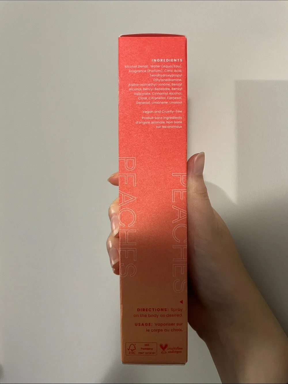 NWT Ellis Brooklyn peach perfume - Picture 2 of 2